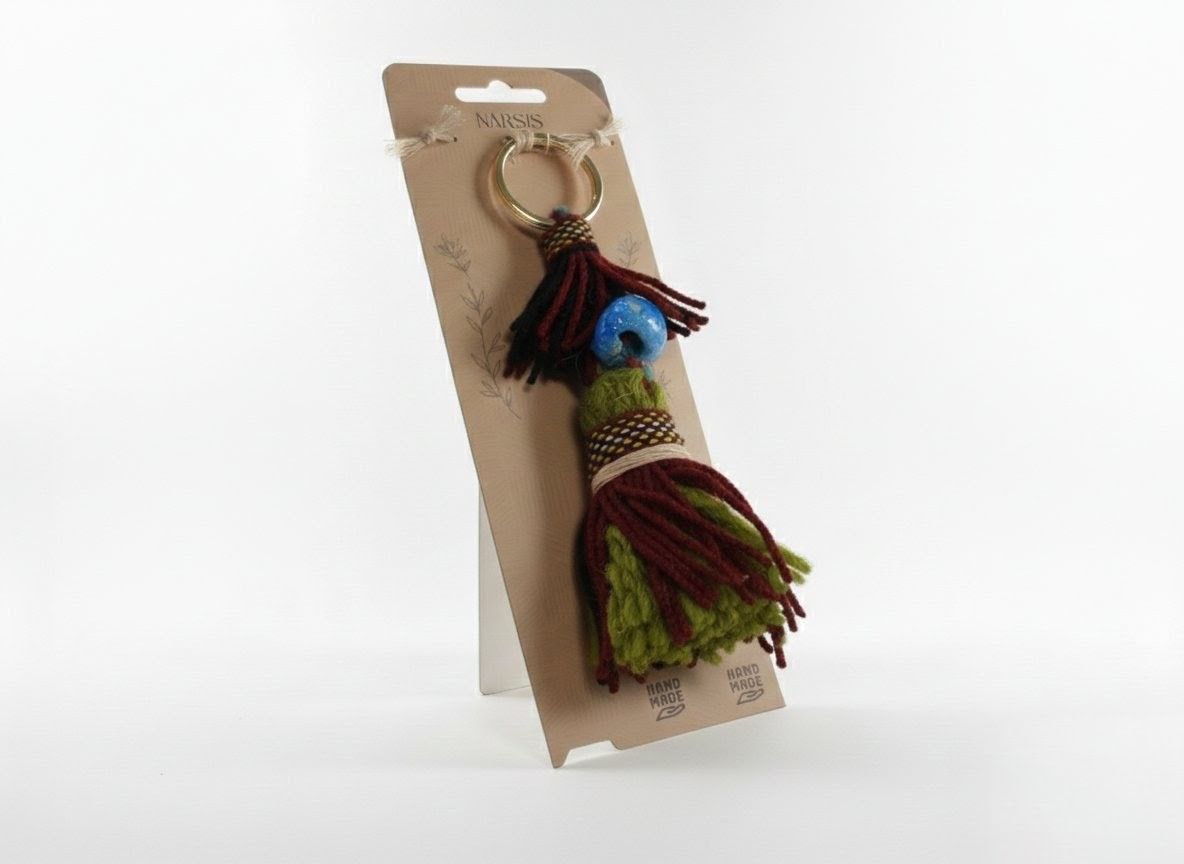 Boho Tassel Keychain